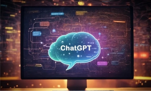 ChatGPT speech bubble